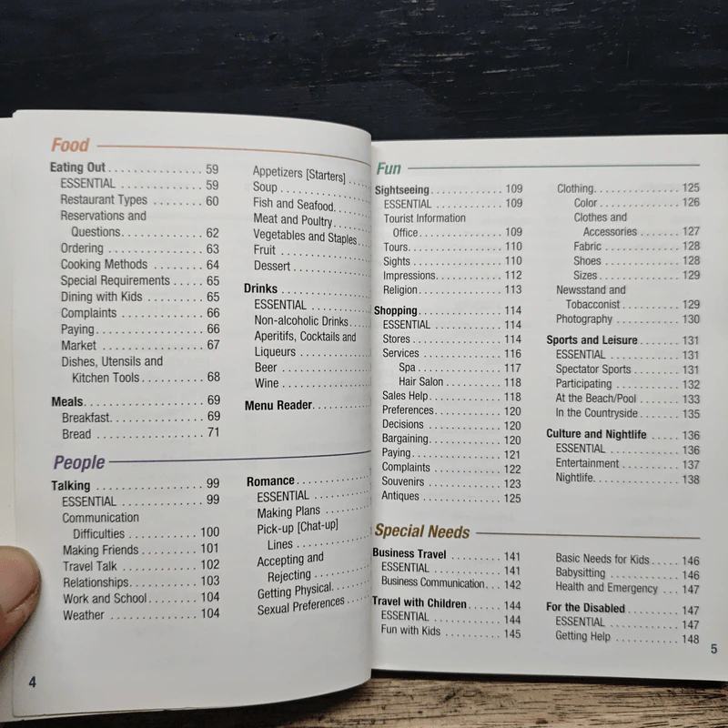 หนังสือ Arabic Phrase Book & Dictionary รูปที่ 7