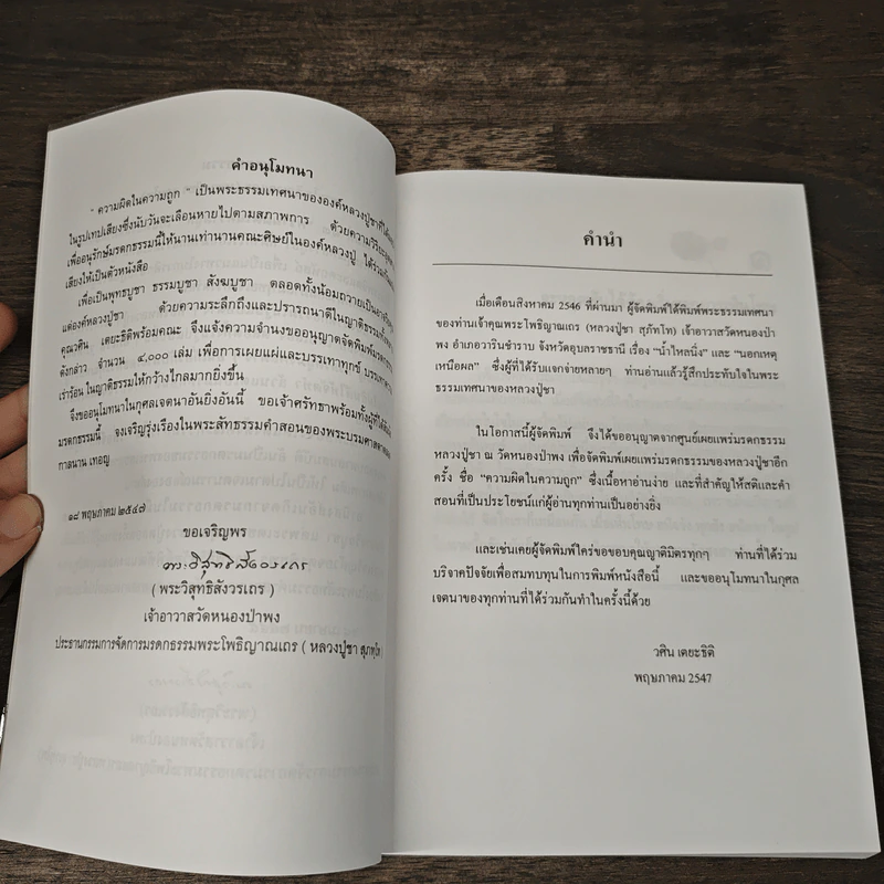 ความผิดในความถูก - พระโพธิญาณเถร รูปที่ 6