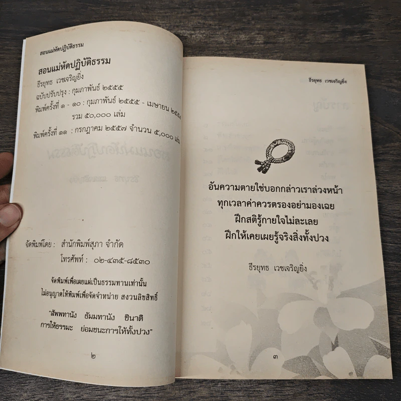 สอนแม่หัดปฏิบัติธรรม - ธีรยุทธ เวชเจริญยิ่ง รูปที่ 6