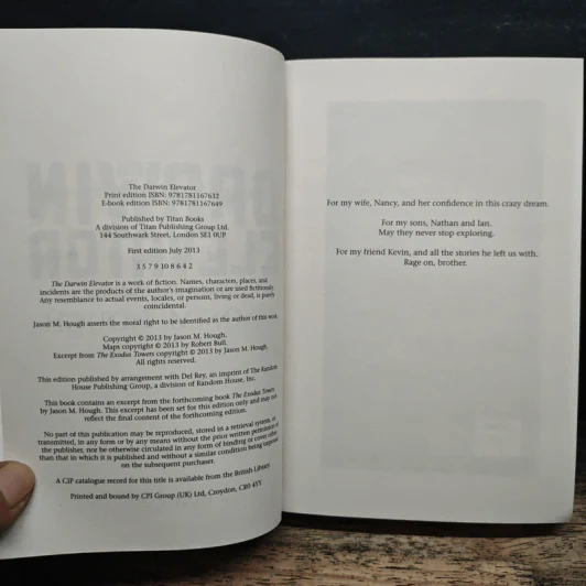 The Darwin Elevator - Jason M. Hough รูปที่ 6