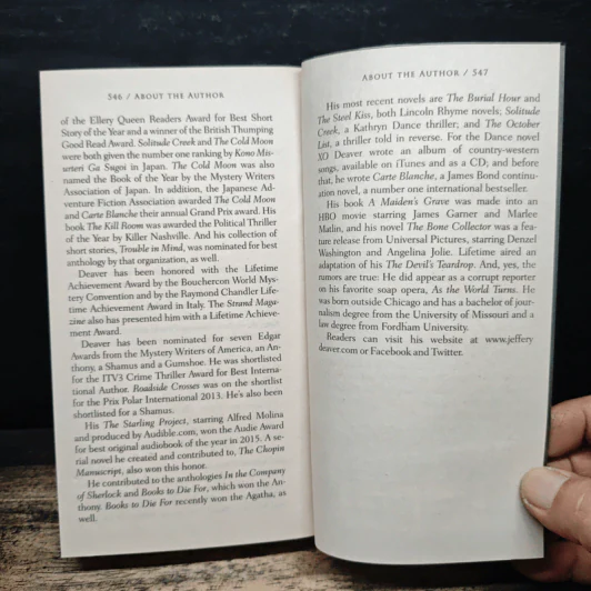 The Cutting Edge - Jeffery Deaver รูปที่ 8
