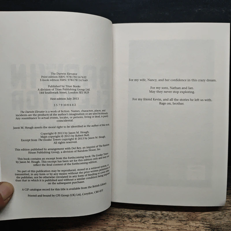 The Darwin Elevator - Jason M. Hough รูปที่ 6