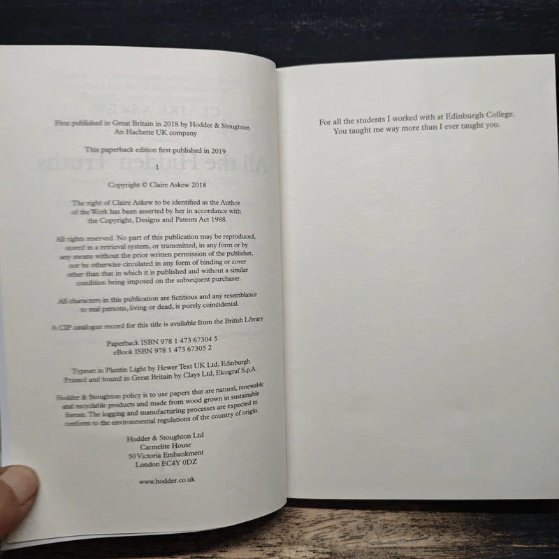 All the Hidden Truths - Claire Askew รูปที่ 6
