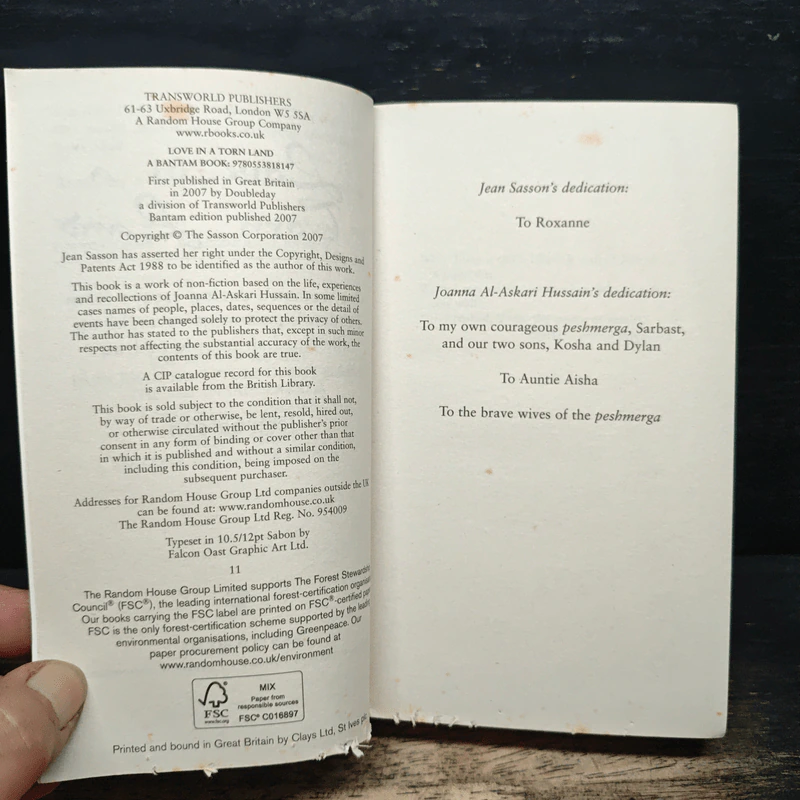 Love in a Torn Land - Jean Sasson รูปที่ 7