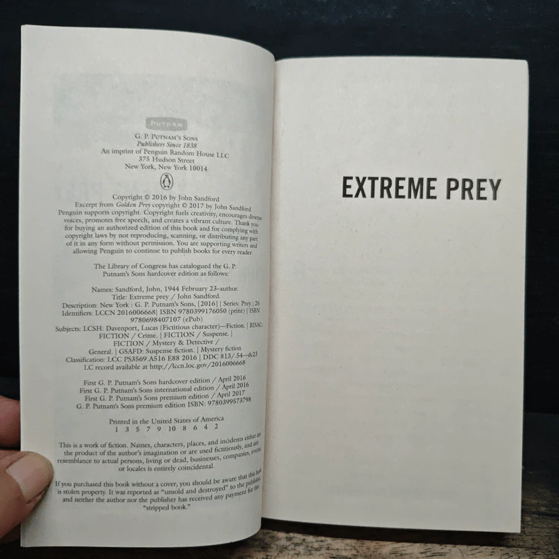 Extreme Prey - John Sandford รูปที่ 6