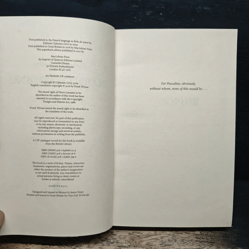 Blood Wedding - Pierre Lemaitre รูปที่ 6
