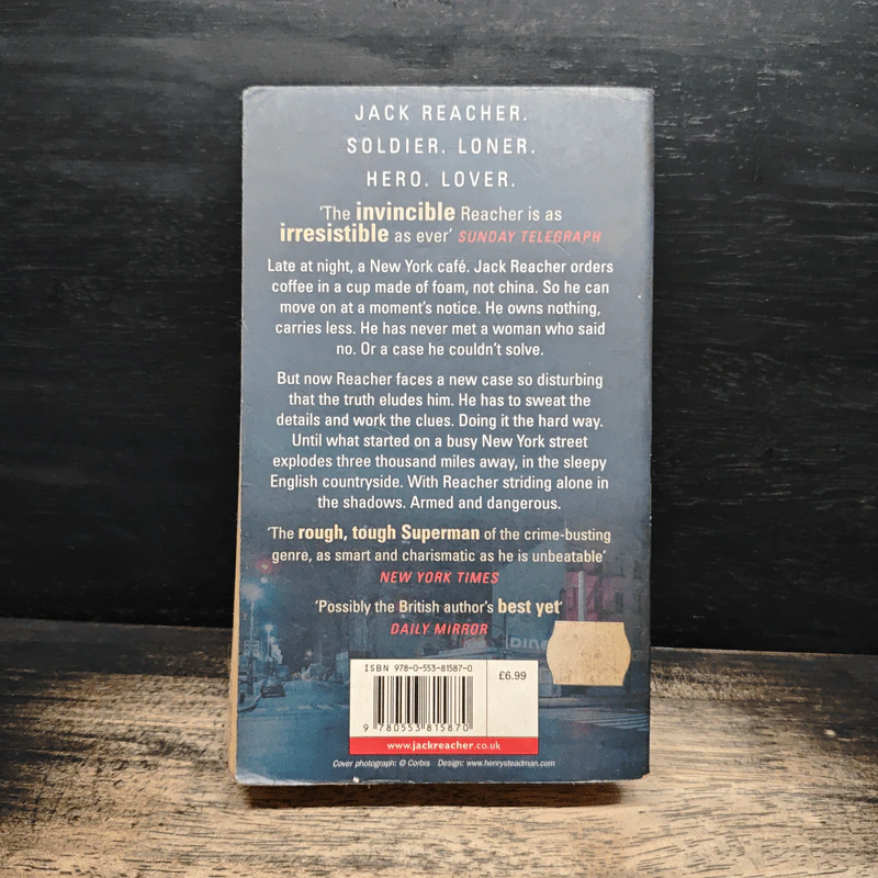 The Hard Way - Lee Child รูปที่ 2