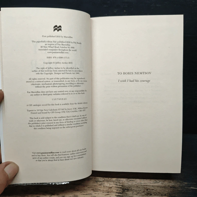 Heads You Win - Jeffrey Archer รูปที่ 6