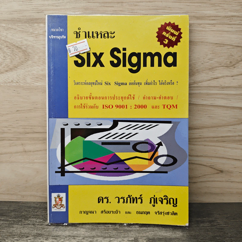 ชำแหละ Six Sigma - ดร. วรภัทร์ ภู่เจริญ, กาญจนา สร้อยระย้า รูปที่ 1