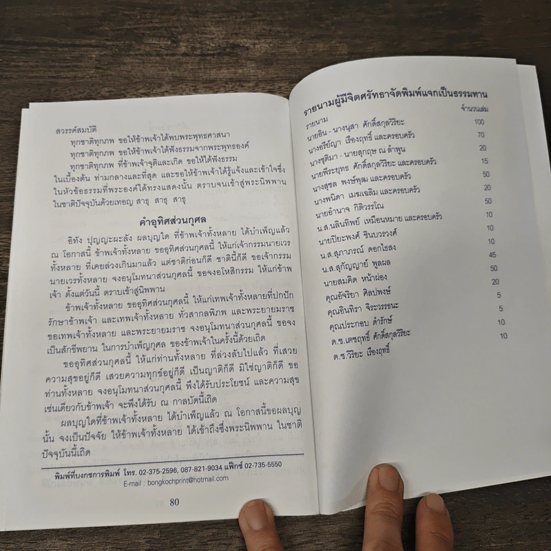 หนังสือสวดมนต์ รูปที่ 8