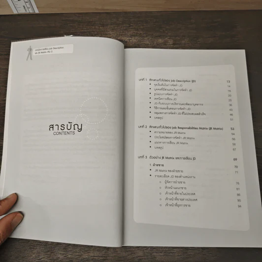 เทคนิคการเขียน Job Description และ JR Matrix เล่ม 2 - ดร. อาภรณ์ ภู่วิทยพันธุ์ รูปที่ 7