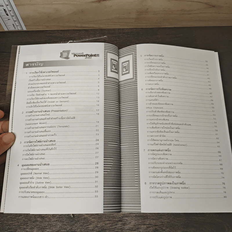 คู่มือ Microsoft PowerPoint 2000 - สิทธิชัย ประสานวงศ์ รูปที่ 7