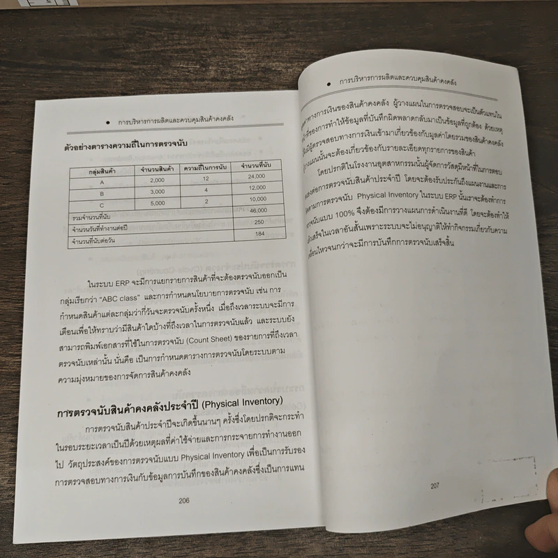 การบริหารการผลิต และควบคุมสินค้าคงคลัง โดยใช้ระบบ ERP - วิชัย ไชยมี รูปที่ 9