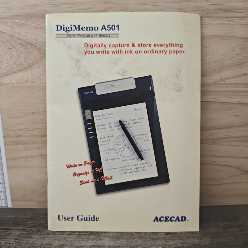 DigiMemo A501 รูปที่ 1