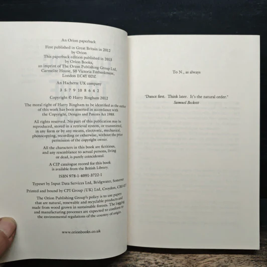Talking to the Dead - Harry Bingham รูปที่ 6