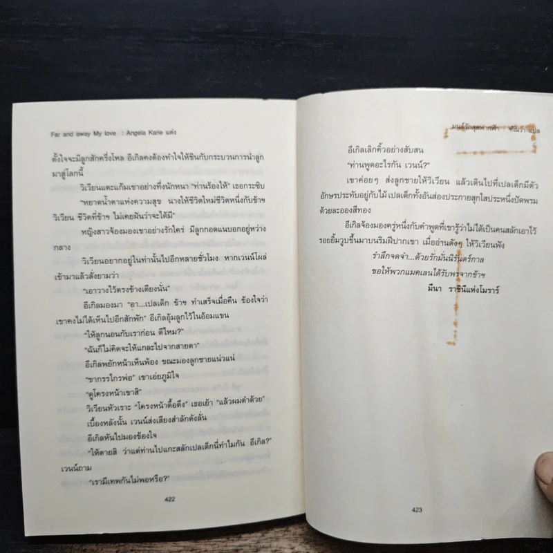 Far and away, my Love มนต์รักสุดฟากฟ้า - Angela Karie, ทัณวา รูปที่ 9