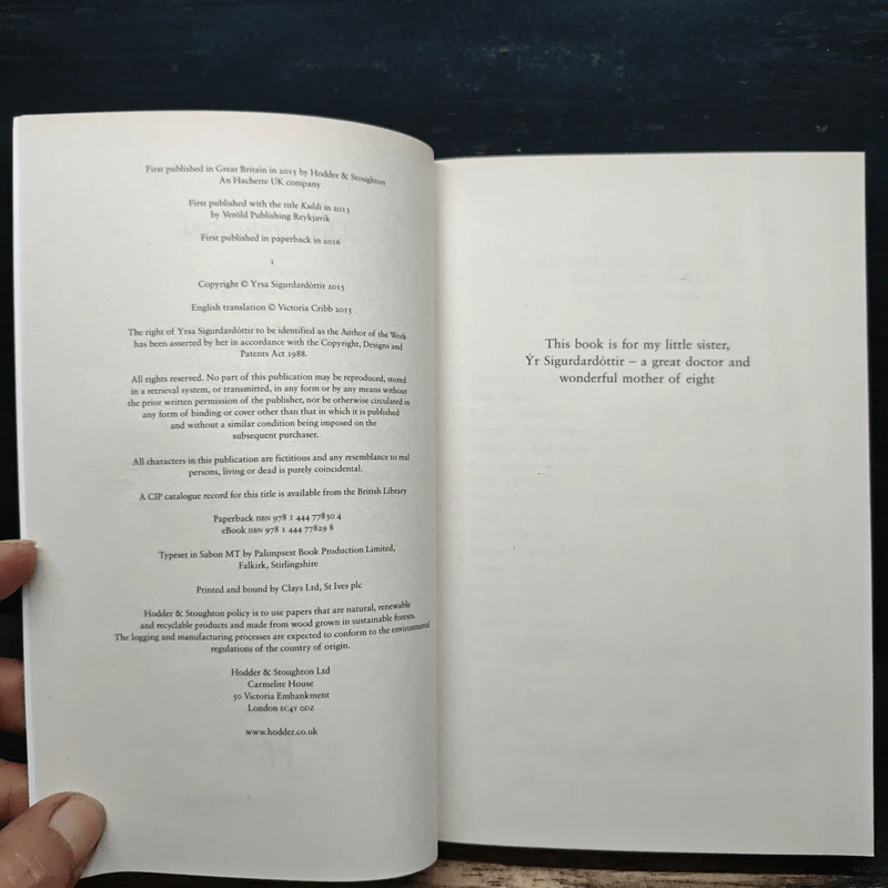 The Undesired - Yrsa Sigurdardottir รูปที่ 6
