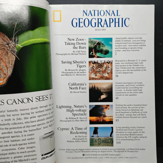 NATIONAL GEOGRAPHIC Vol.184 No1 July 1993 รูปที่ 7