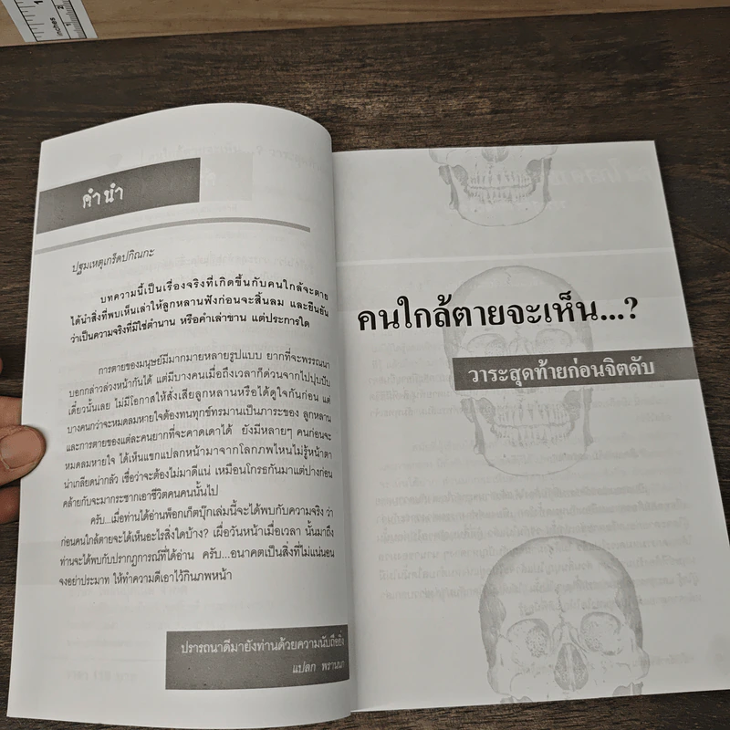 คนใกล้ตายจะเห็น...? วาระสุดท้ายก่อนจิตดับ - แปลก พรานนก รูปที่ 7