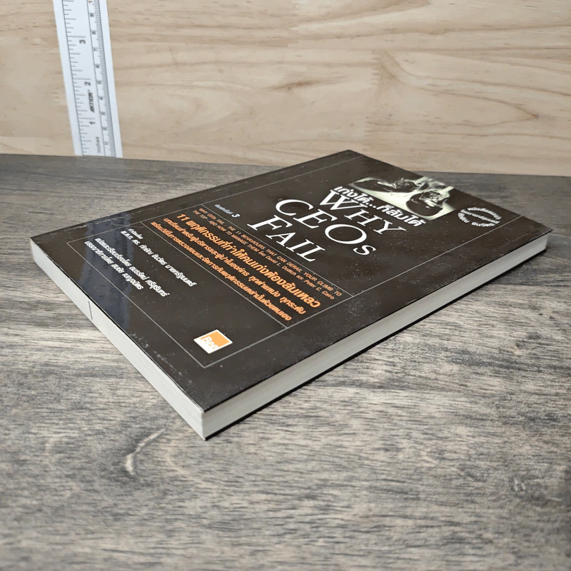 เก่งได้...ก็ล้มได้ Why CEOs Fail - David L.Dotlich, Peter C.Cairo รูปที่ 3