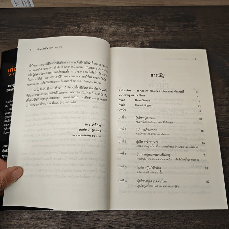 เก่งได้...ก็ล้มได้ Why CEOs Fail - David L.Dotlich, Peter C.Cairo รูปที่ 7