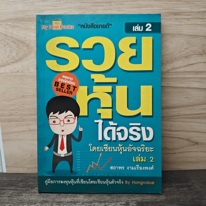รวยหุ้นได้จริง โดยเซียนหุ้นอัจฉริยะ เล่ม 2 - สถาพร งามเรืองพงศ์ รูปที่ 1