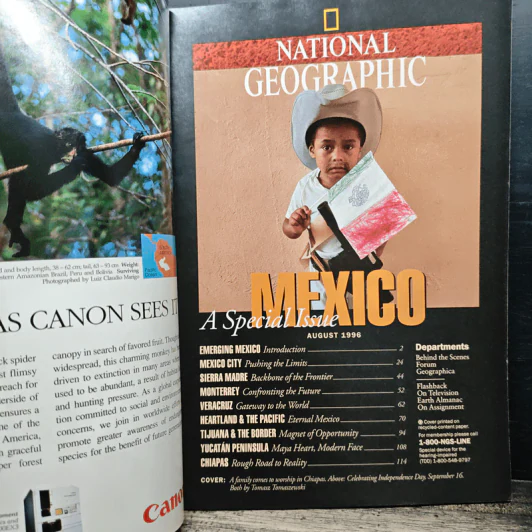 National Geographic August 1996 รูปที่ 7