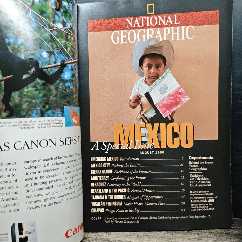 National Geographic August 1996 รูปที่ 7