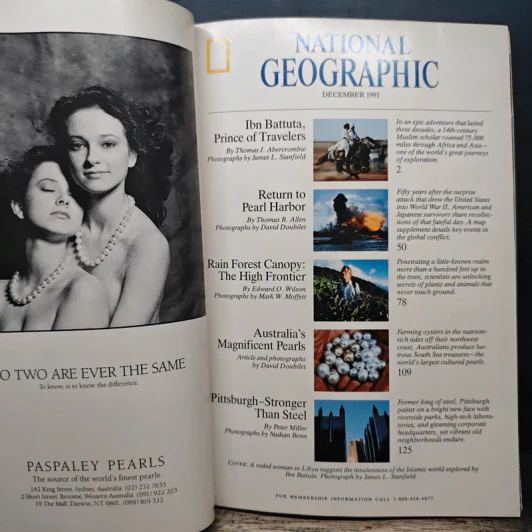 National Geographic Vol.180 No.6 Dec 1991 รูปที่ 6