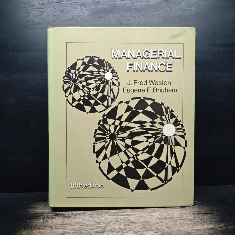 Managerial Finance - J.Fred Weston, Eugene F. Brigham รูปที่ 1