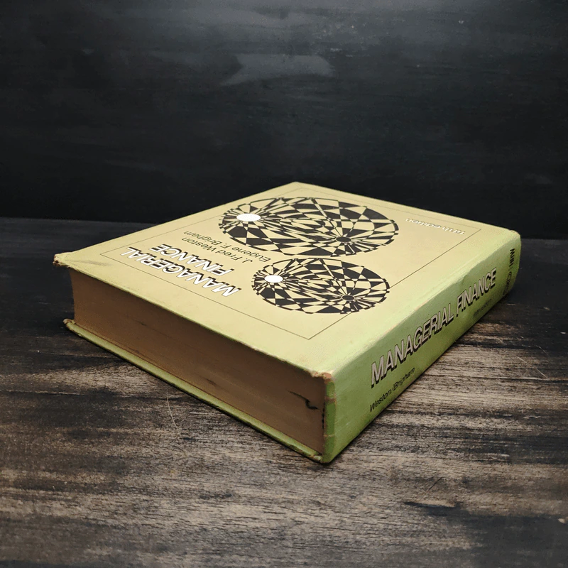 Managerial Finance - J.Fred Weston, Eugene F. Brigham รูปที่ 5