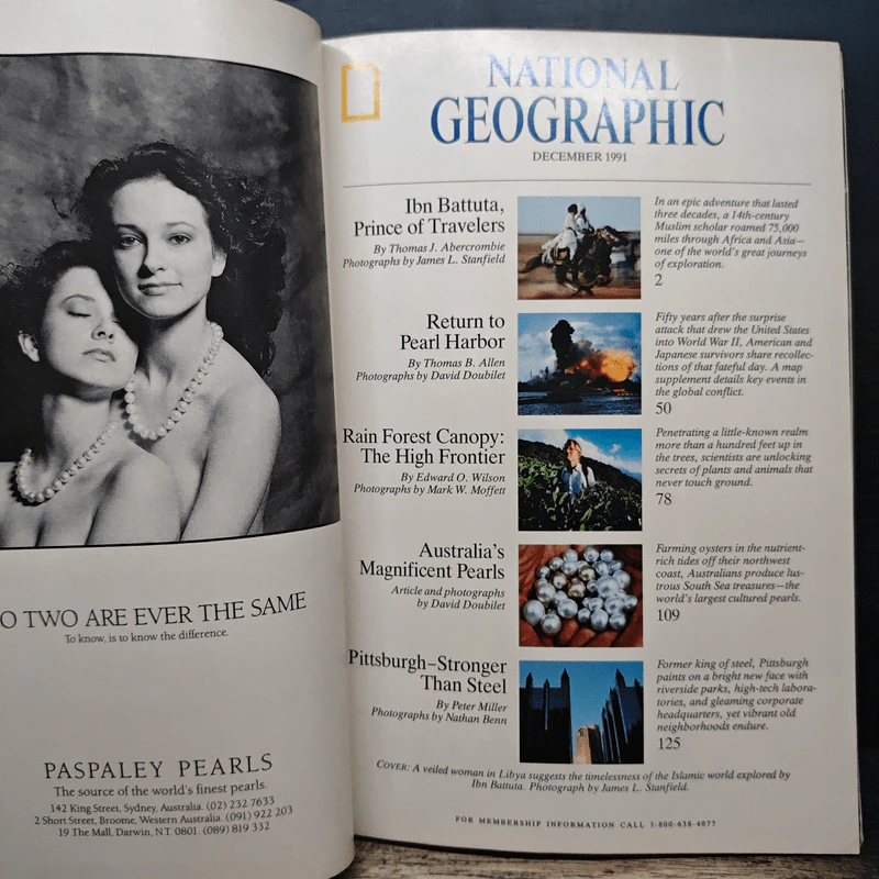National Geographic Vol.180 No.6 Dec 1991 รูปที่ 6