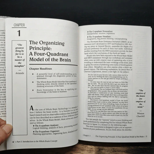The Whole Brain Business Book - Ned Herrmann รูปที่ 9