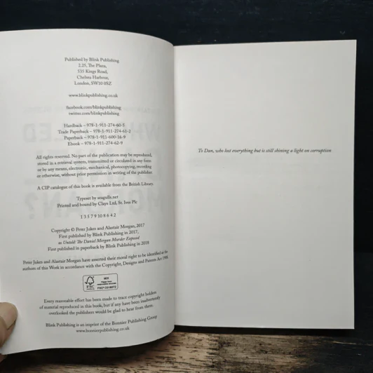 Who Killed Daniel Morgan? - Alastair Morgan, Peter Jukes รูปที่ 6
