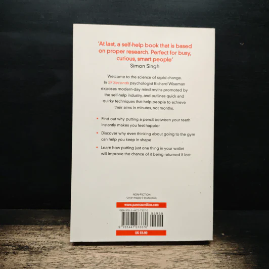 59 Seconds Think a little, Change a lot - Professor Richard Wiseman รูปที่ 2