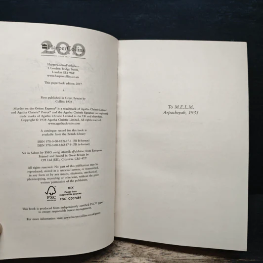 Murder on the Orient Express - Agatha Christie รูปที่ 6
