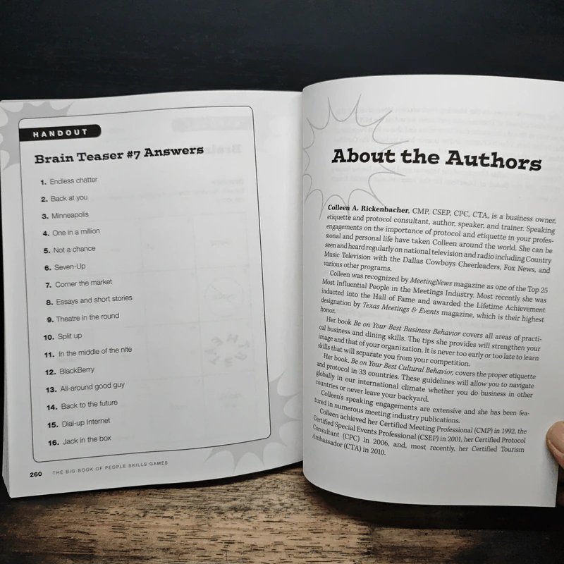 The Big Book of People Skills Games - Edward E. Scannell, Colleen A. Rickenbacher รูปที่ 9