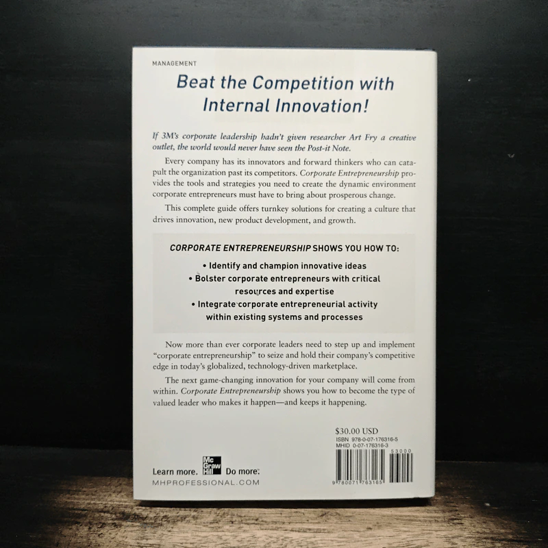 Corporate Entrepreneurship - Robert D. Hisrich, Claudine Kearney รูปที่ 2