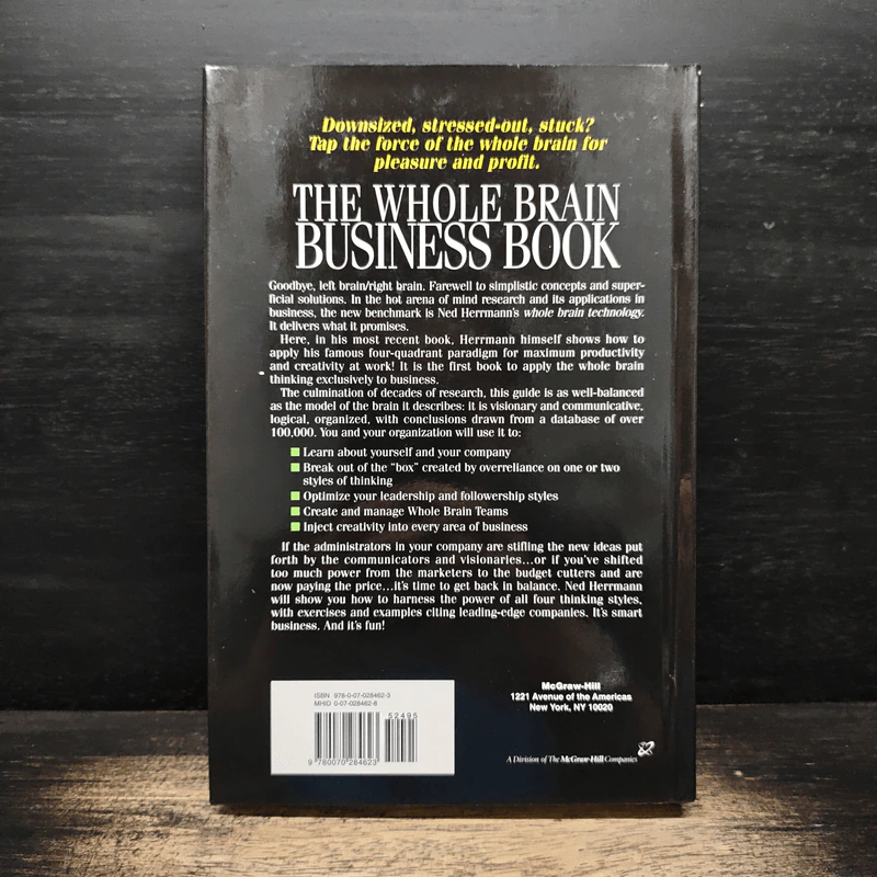 The Whole Brain Business Book - Ned Herrmann รูปที่ 2
