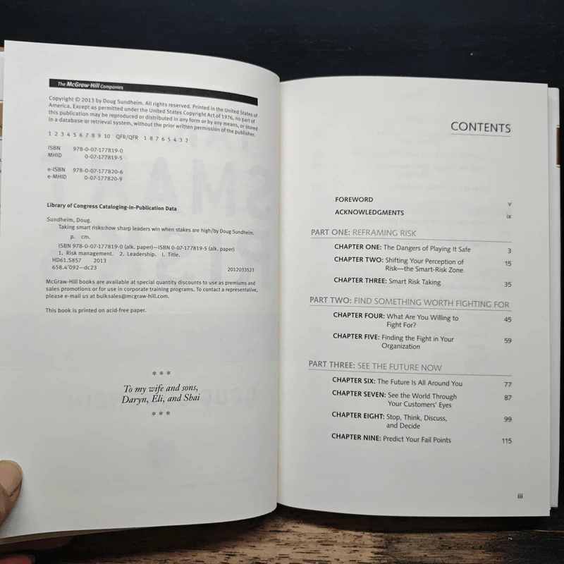 Taking Smart Risks - Doug Sundheim รูปที่ 6