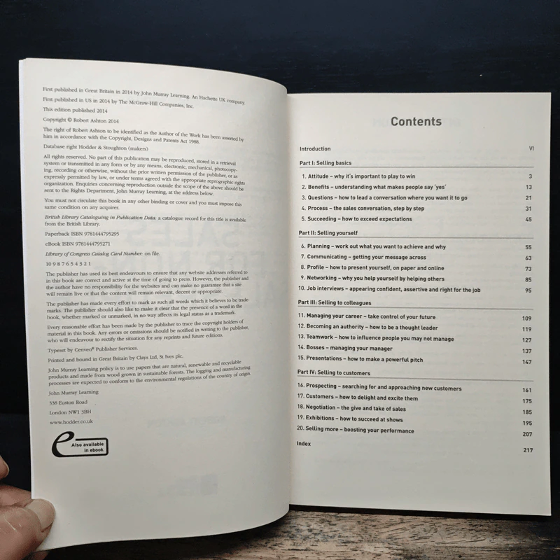 Sales! For Non-Salespeople - Robert Ashton รูปที่ 6