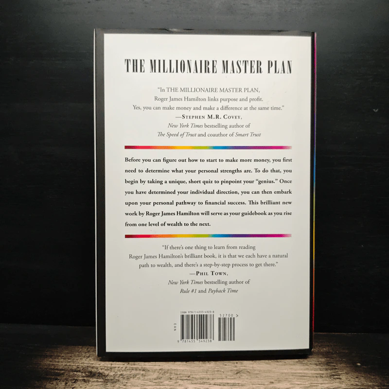 The Millionaire Master Plan - Roger James Hamilton รูปที่ 2