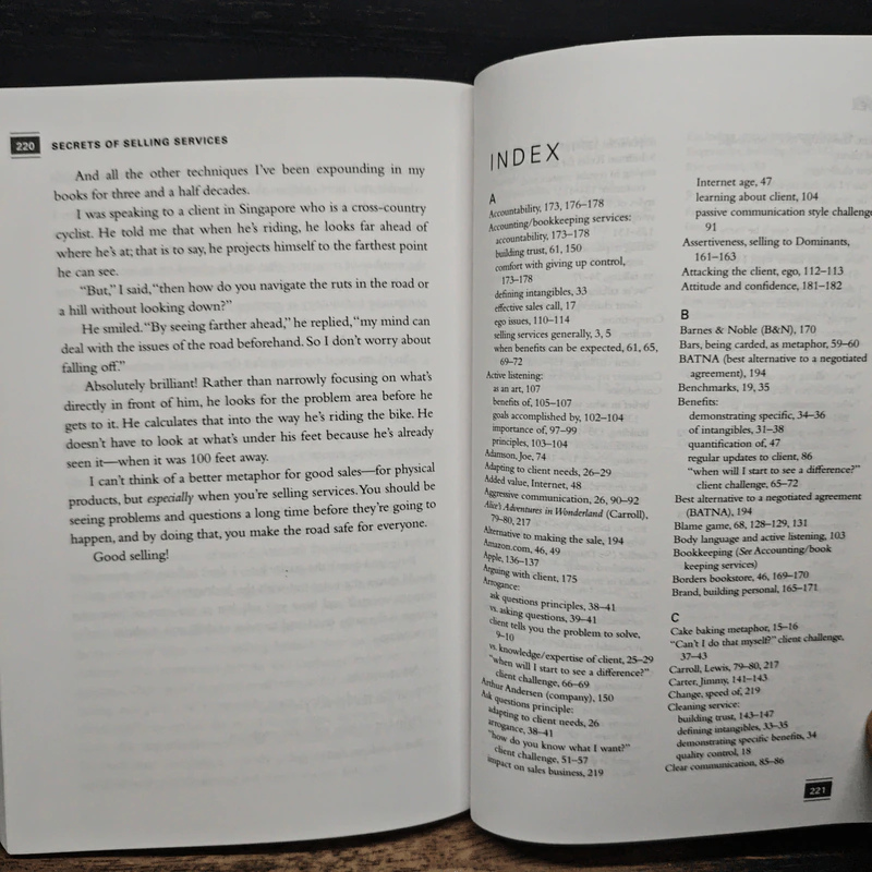 Secrets of Selling Services - Stephan Schiffman รูปที่ 9