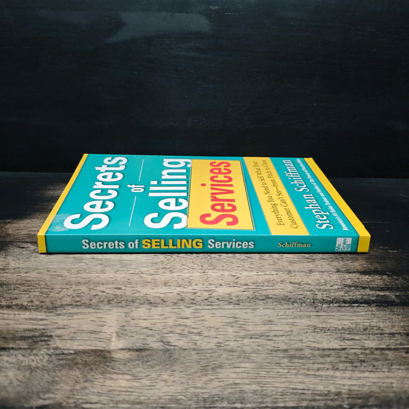 Secrets of Selling Services - Stephan Schiffman รูปที่ 3