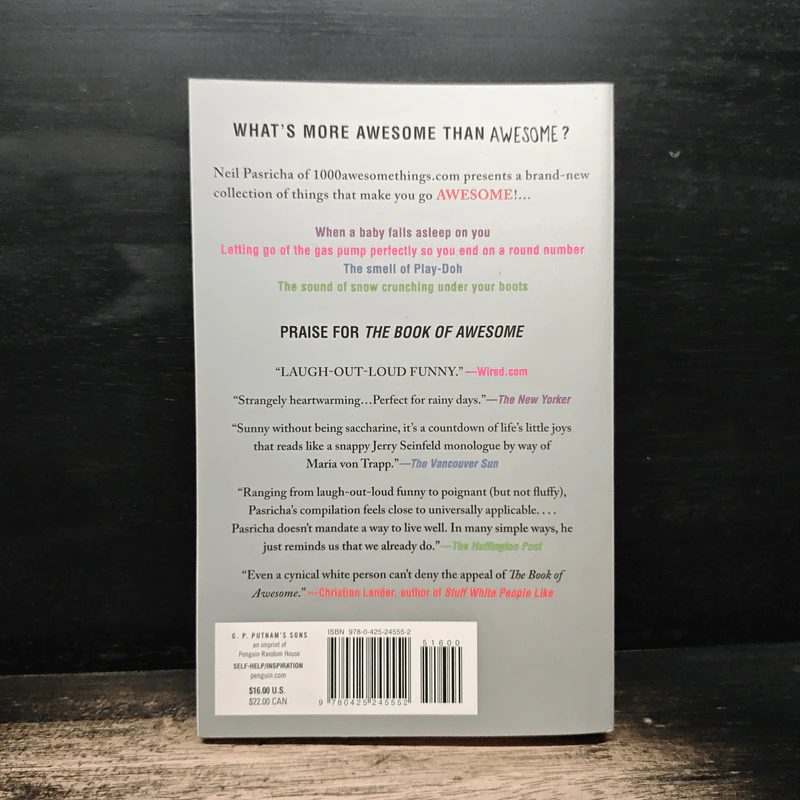 The Book of (Even More) Awesome - Neil Pasricha รูปที่ 2