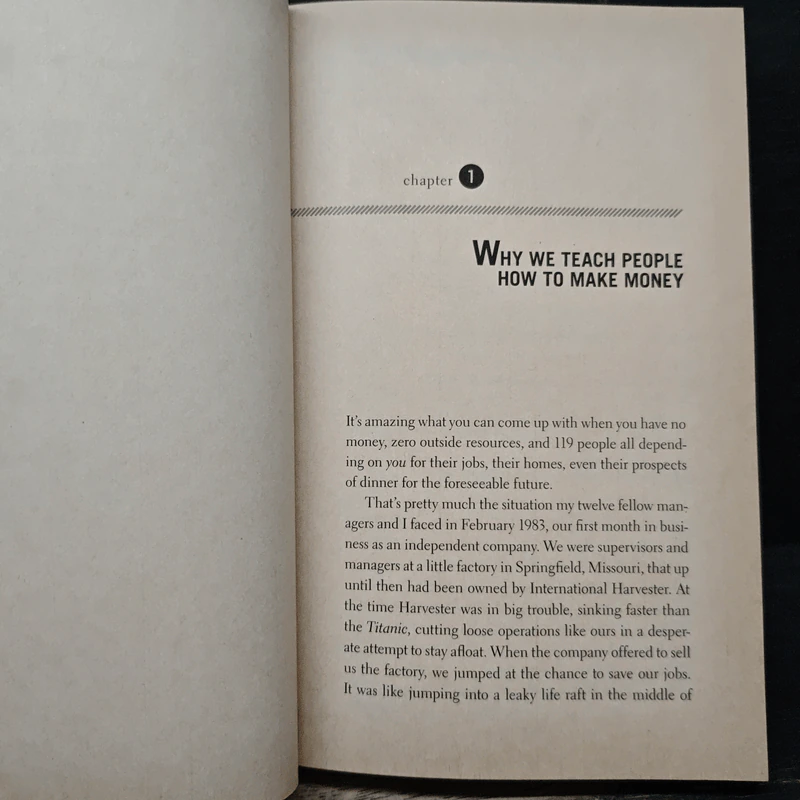 The Great Game of Business - Jack Stack รูปที่ 9