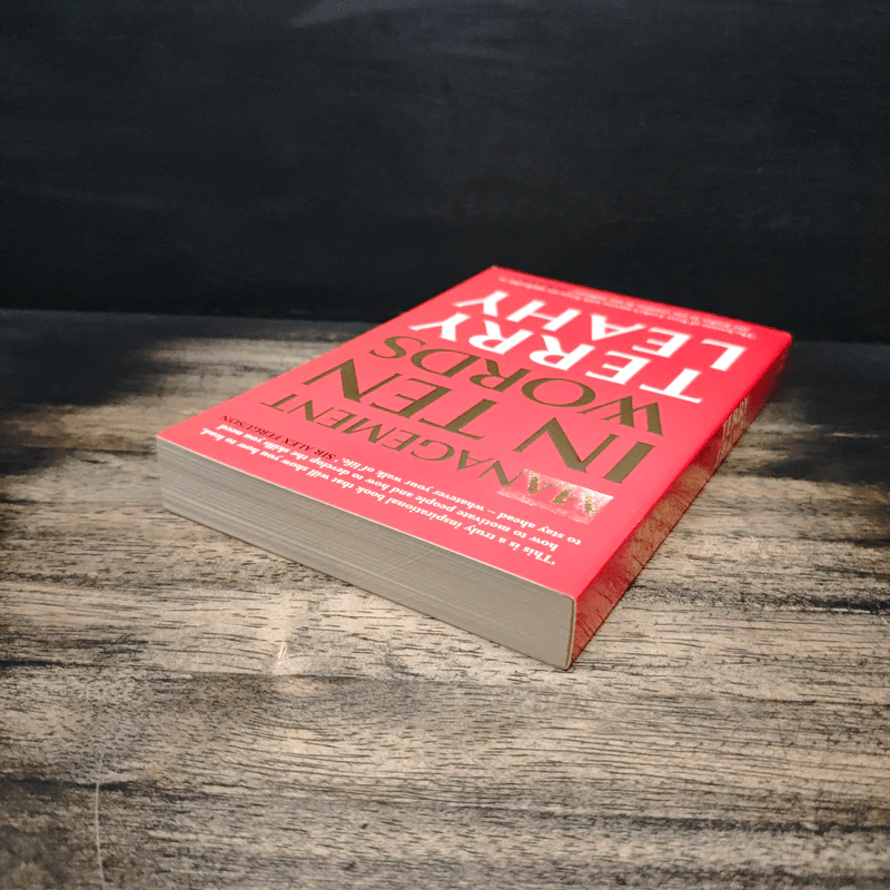 Management In Ten Words - Terry Leahy รูปที่ 5