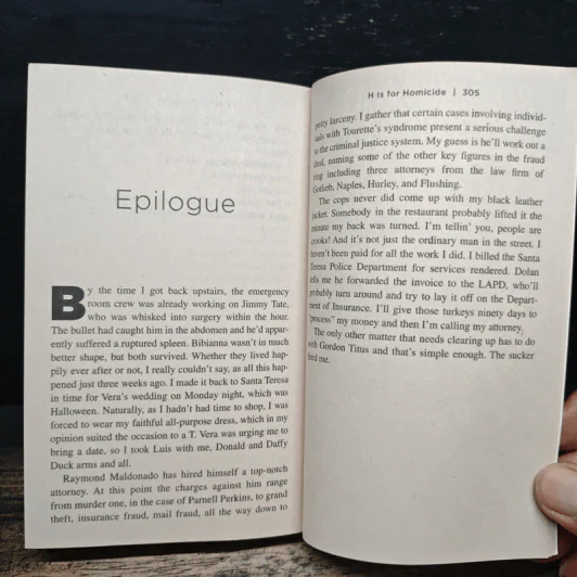 H Is for Homicide - Sue Grafton รูปที่ 7