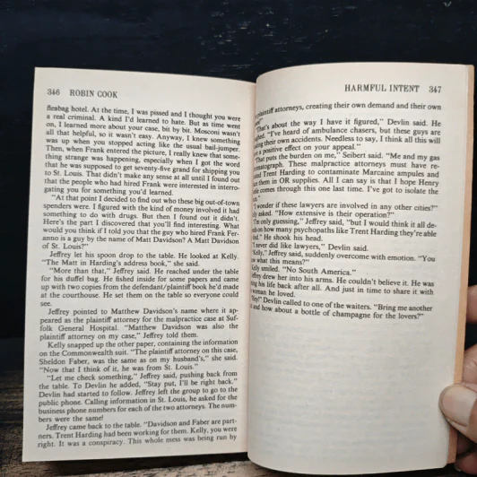 Harmful Intent - Robin Cook รูปที่ 9