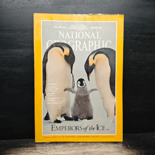 NATIONAL GEOGRAPHIC Vol.189 No.3 March 1996 รูปที่ 1